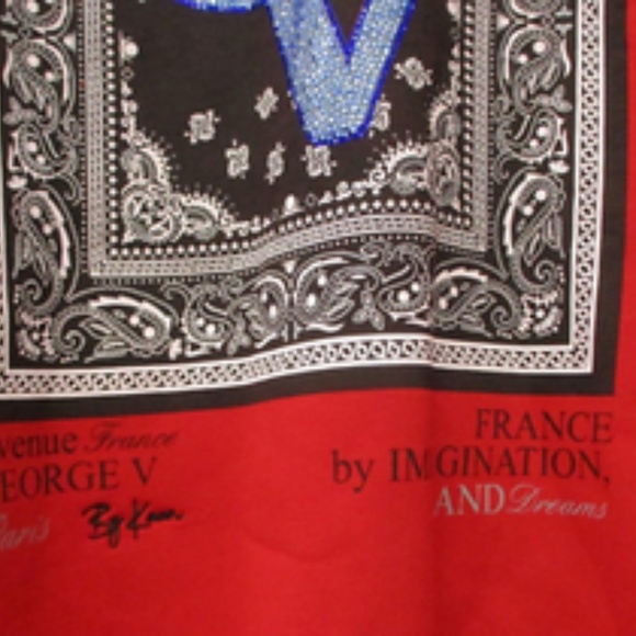 GEORGE V PARIS Men's Designer Long Sleeve Sweatshirt Sweater Large Retail &198. - Picture 4 of 6